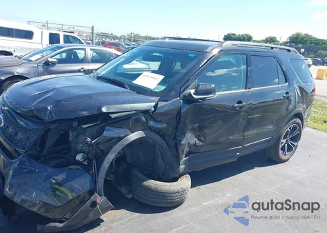 2015 Ford Explorer Sport z USA, uszkodzony, nr VIN 1FM5K8GTXFGB16249